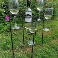picnic wine holder set